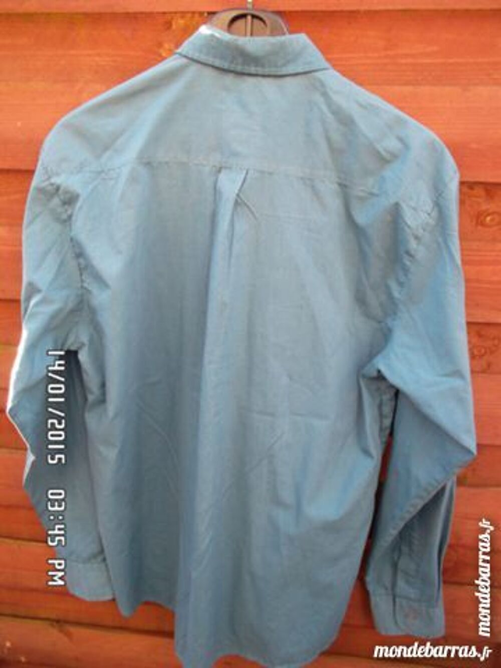 Chemise bleu t.42/44 kiki60230 Vêtements
