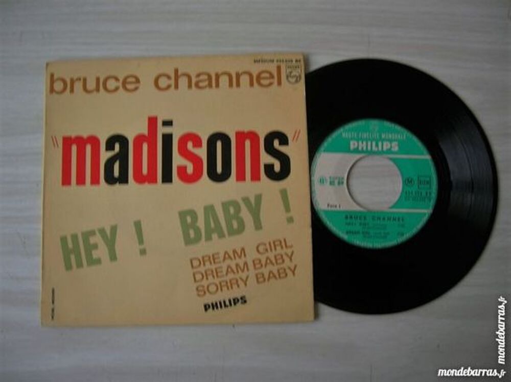 EP BRUCE CHANNEL Hey baby - CD et vinyles