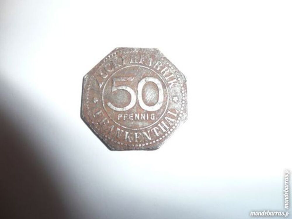 Jeton 50 pfennig 1918 Allemagne 