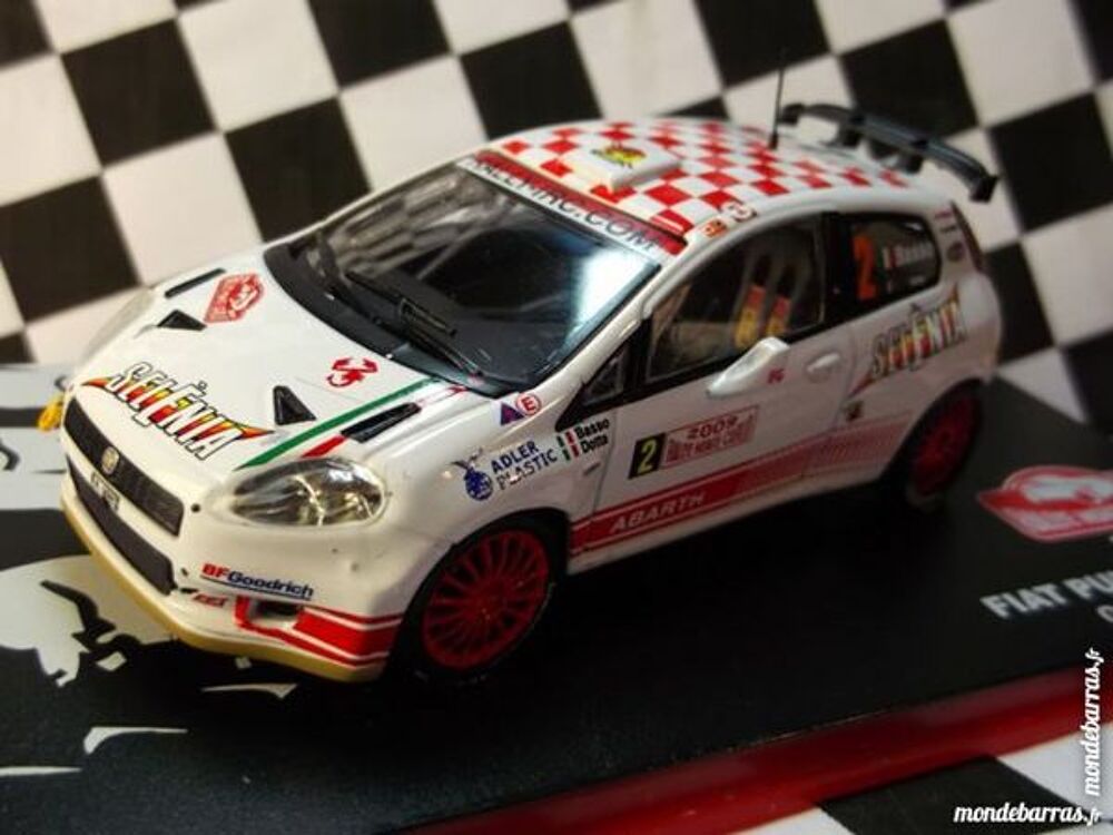 Fiat Punto Abarth Basso Monte Carlo 2009 Neuf 1/43 Jeux / jouets