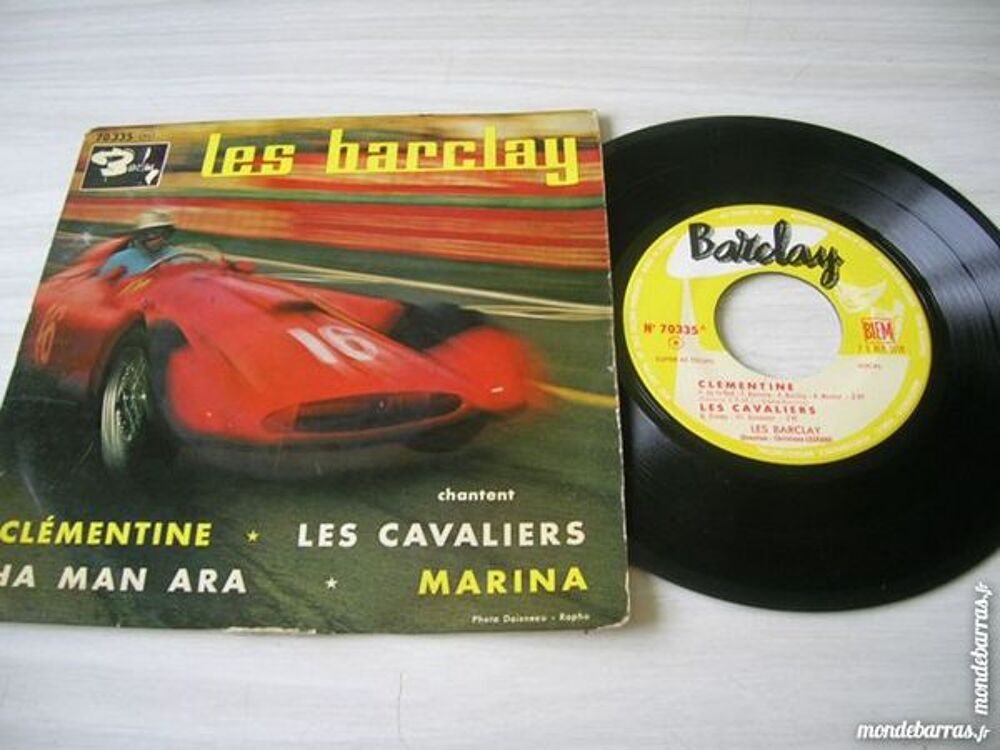 45 TOURS EP LES BARCLAY Cl&eacute;mentine CD et vinyles