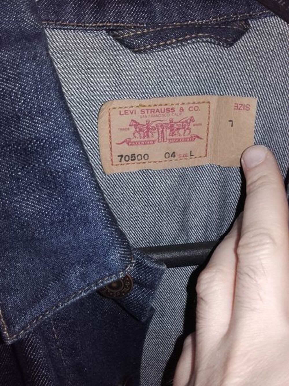 Veste en jean Levi's taille L Vêtements