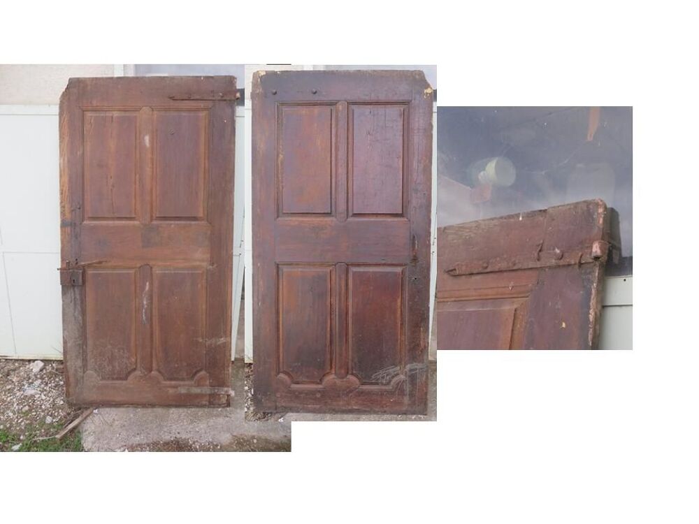 Portes anciennes en Noyer 
