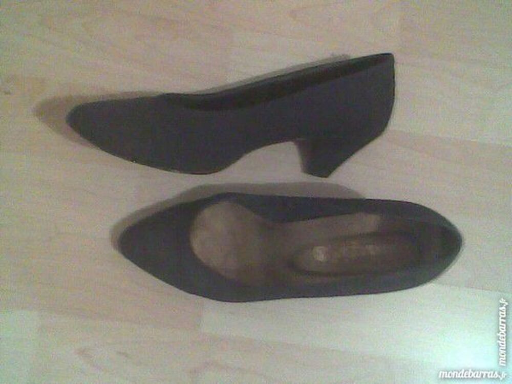 EScarpin Toil&eacute; marque ADAGIO talon 5cm T38 Chaussures