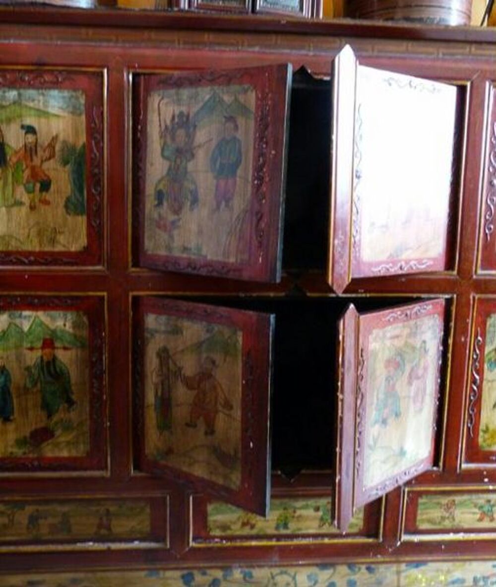 Buffet 4 portes tib&eacute;tain Meubles