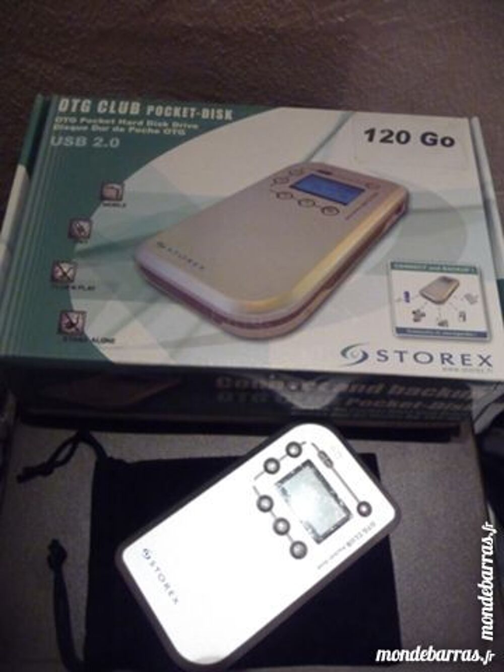 Storex OTG Club Pocket-Disk CL251OTG DD 120 Go Matériel informatique