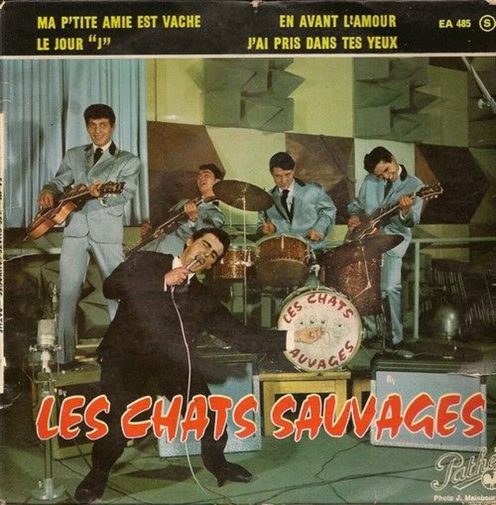 les chats sauvages ma p'tite amie est vache CD et vinyles