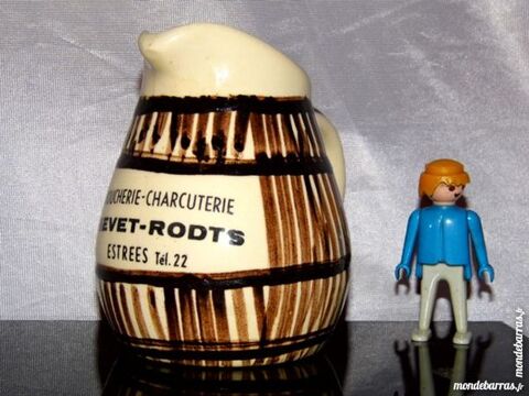 Carafe publicitaire c�ramique boucherie charcutier 25 Dunkerque (59)