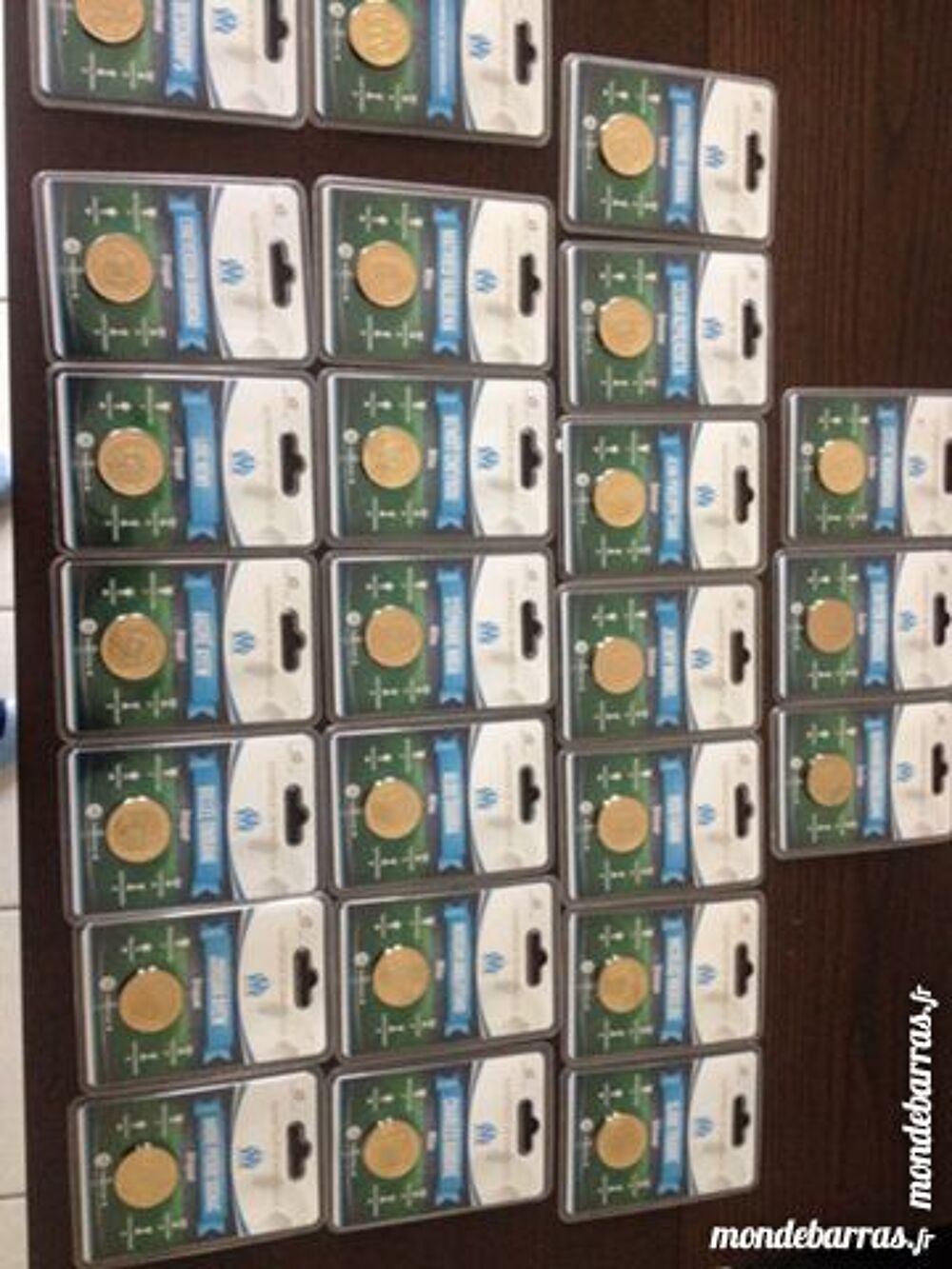 lot de Pi&egrave;ces de Monnaie de l'OM 