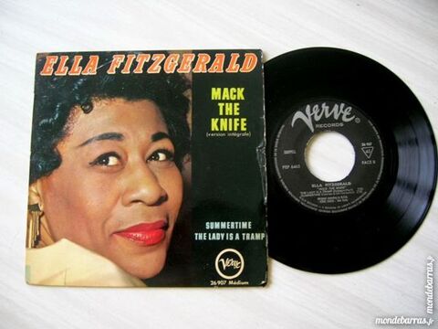 45 TOURS EP ELLA FITZGERALD Mack the knife 15 Nantes (44)