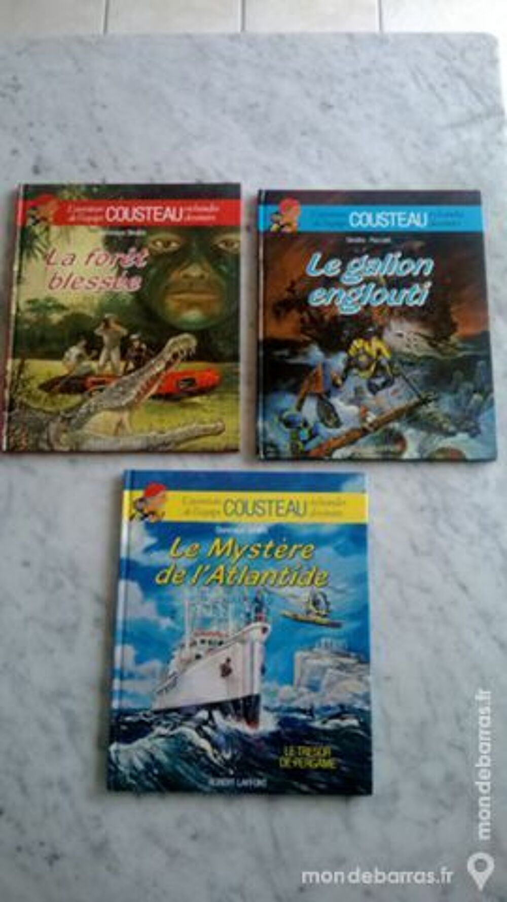 Albums de L'aventure de l'&eacute;quipe COUSTEAU Livres et BD