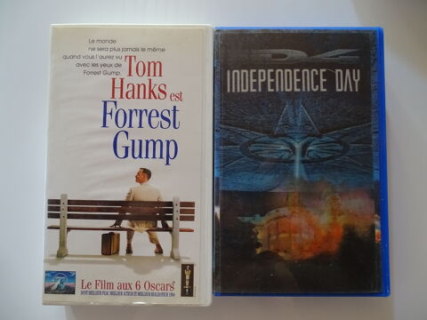VHS Forrest Gump et Independance Day 5 Saint-Laurent-du-Var (06)