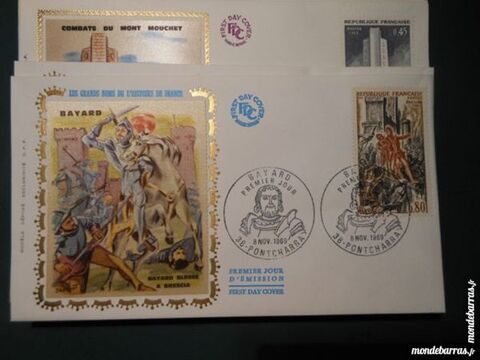 lot enveloppes premier jour FDC 1969    p11 32 Grézieu-la-Varenne (69)