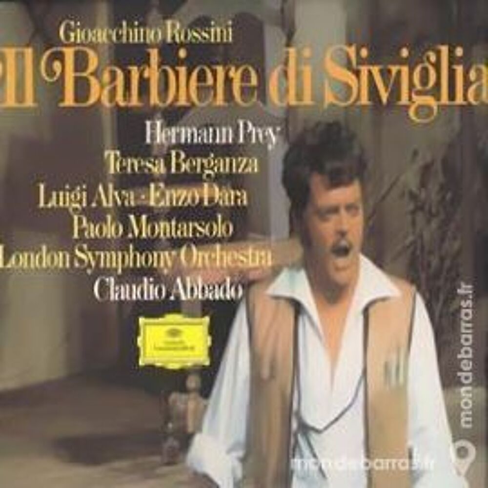 Le barbier de S&eacute;ville - Rossini - Coffret int&eacute;gral CD et vinyles