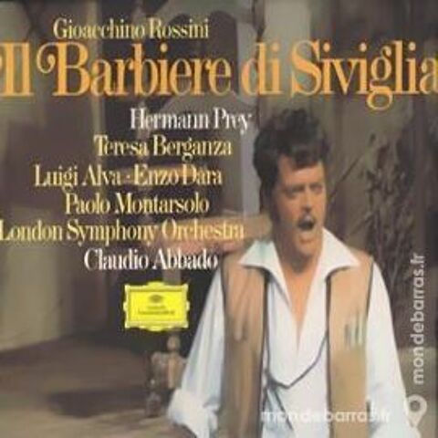 Le barbier de S�ville - Rossini - Coffret int�gral 25 Paris 15 (75)