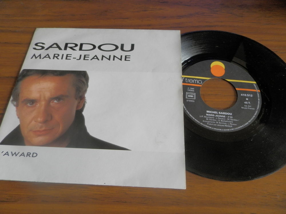 Michel Sardou - Marie jeanne / l'award CD et vinyles