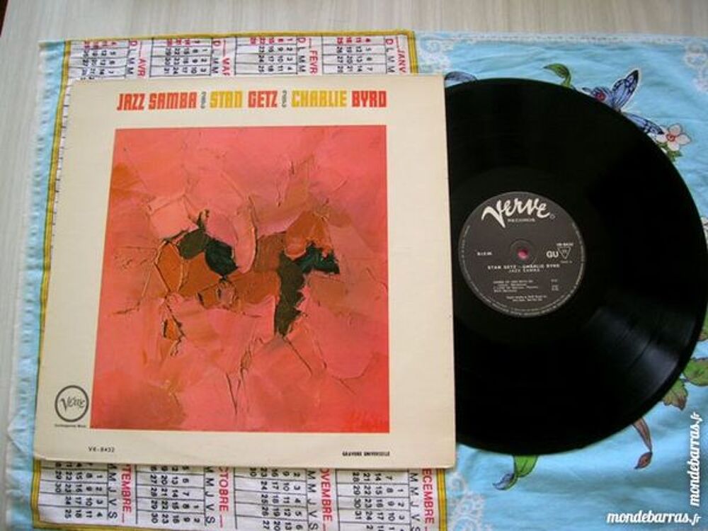 33 TOURS STAN GETZ/CHARLIE BYRD Jazz Samba ORIGI CD et vinyles