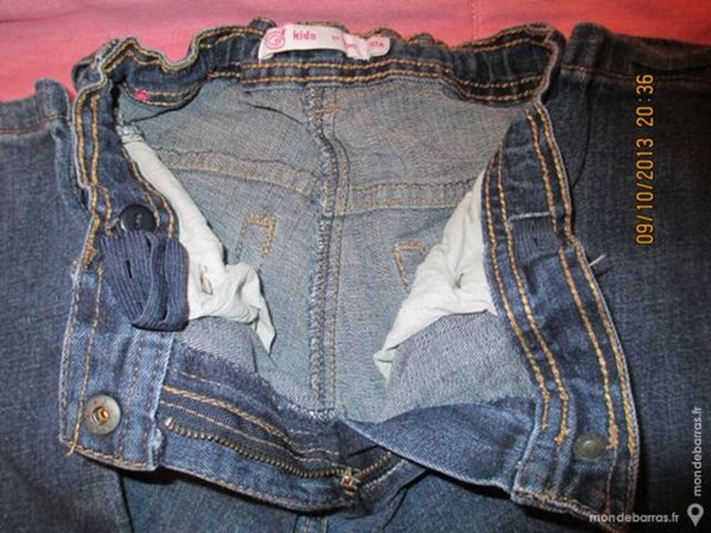 Fille 10 A jean slim G&eacute;mo Vtements enfants