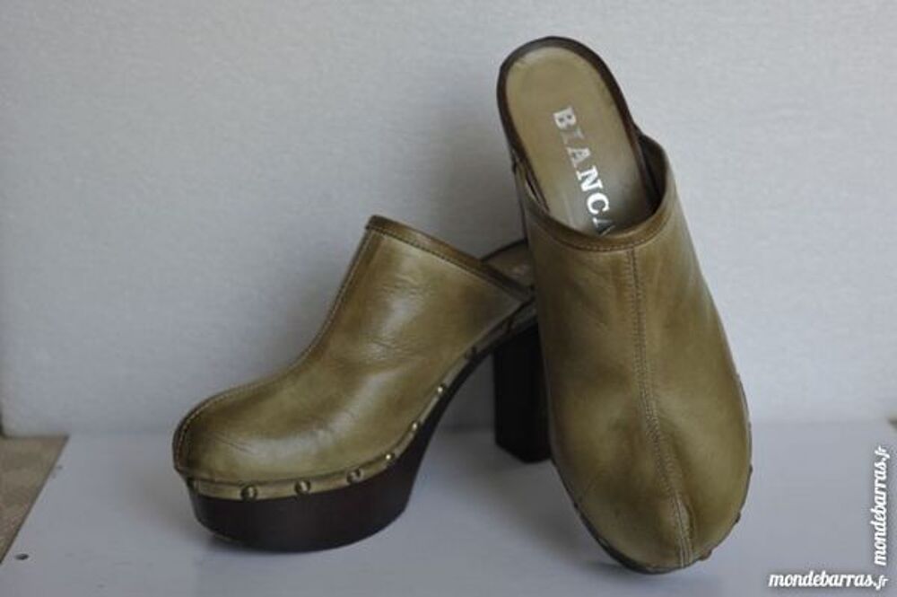 SABOT KAKI POINTURE 35 Chaussures