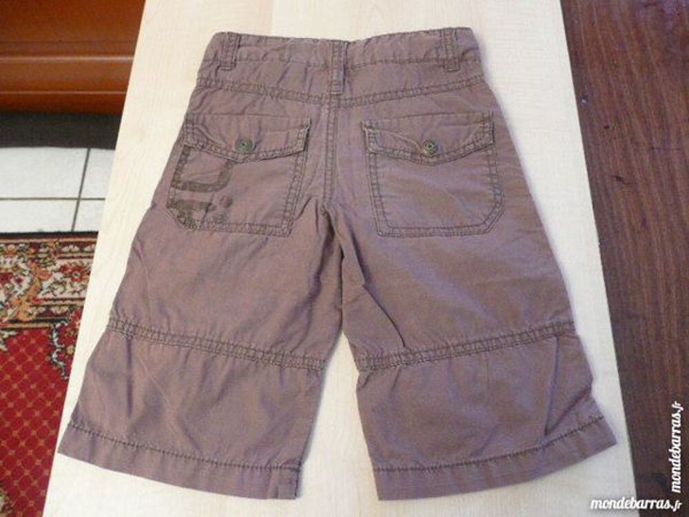 BERMUDA TAUPE OKA&Iuml;DI 3 ANS Vtements enfants