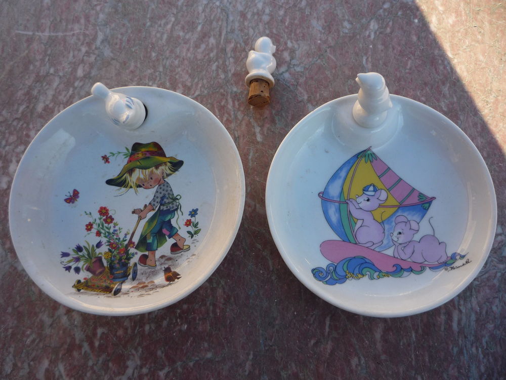 Assiette chauffante pour b&eacute;b&eacute;/bouillie/en porcelaine 