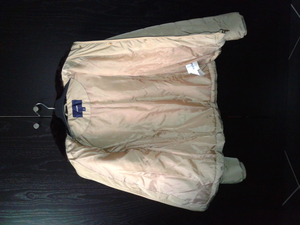 Doudoune Matelass&eacute;e &Agrave; Capuche Et Avec Col Montant Fourr&eacute; Vêtements
