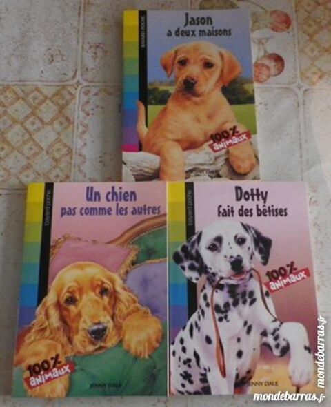 LOT 3 LIVRES 100% ANIMAUX 106 105 101 BAYARD POCHE 5 Attainville (95)