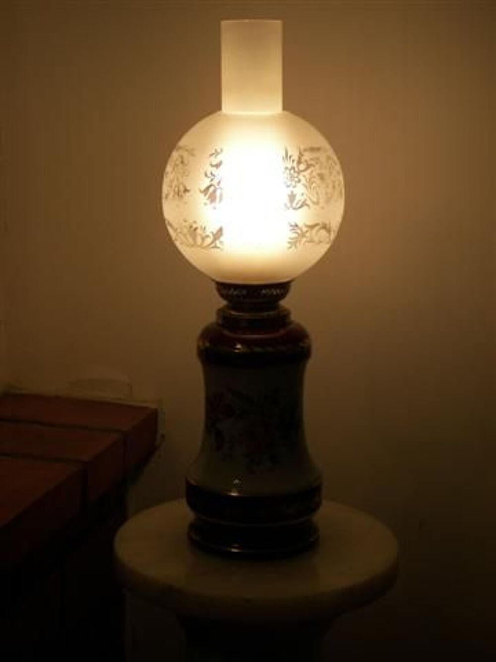 Lampe sur pied porcelaine Décoration