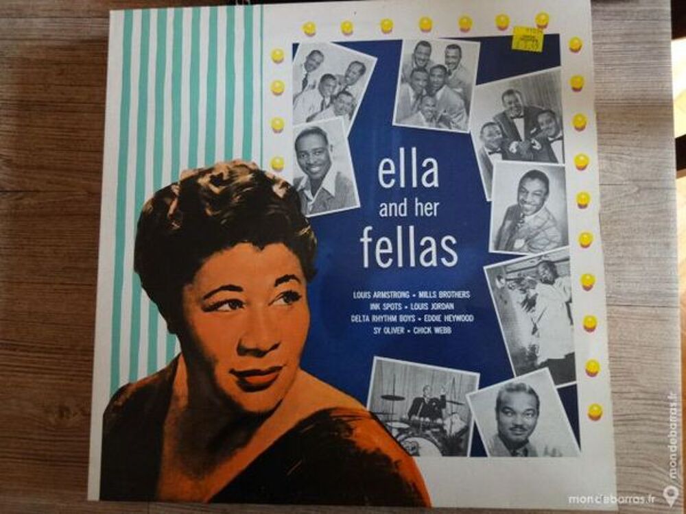 33T VINYL - ELLA FITZGERALD - ELLA and HER FELLAS CD et vinyles