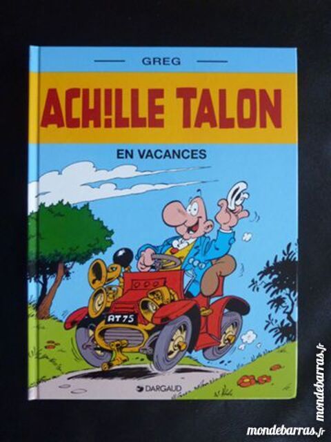 album de bande dessinée ACHILLE TALON en vacances 3 Soissons (02)