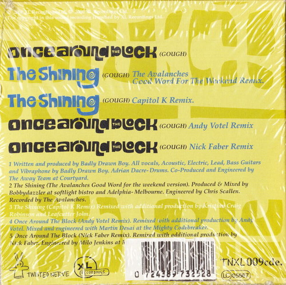 Maxi CD Once around the block badly drawn boy NEUF blister
CD et vinyles