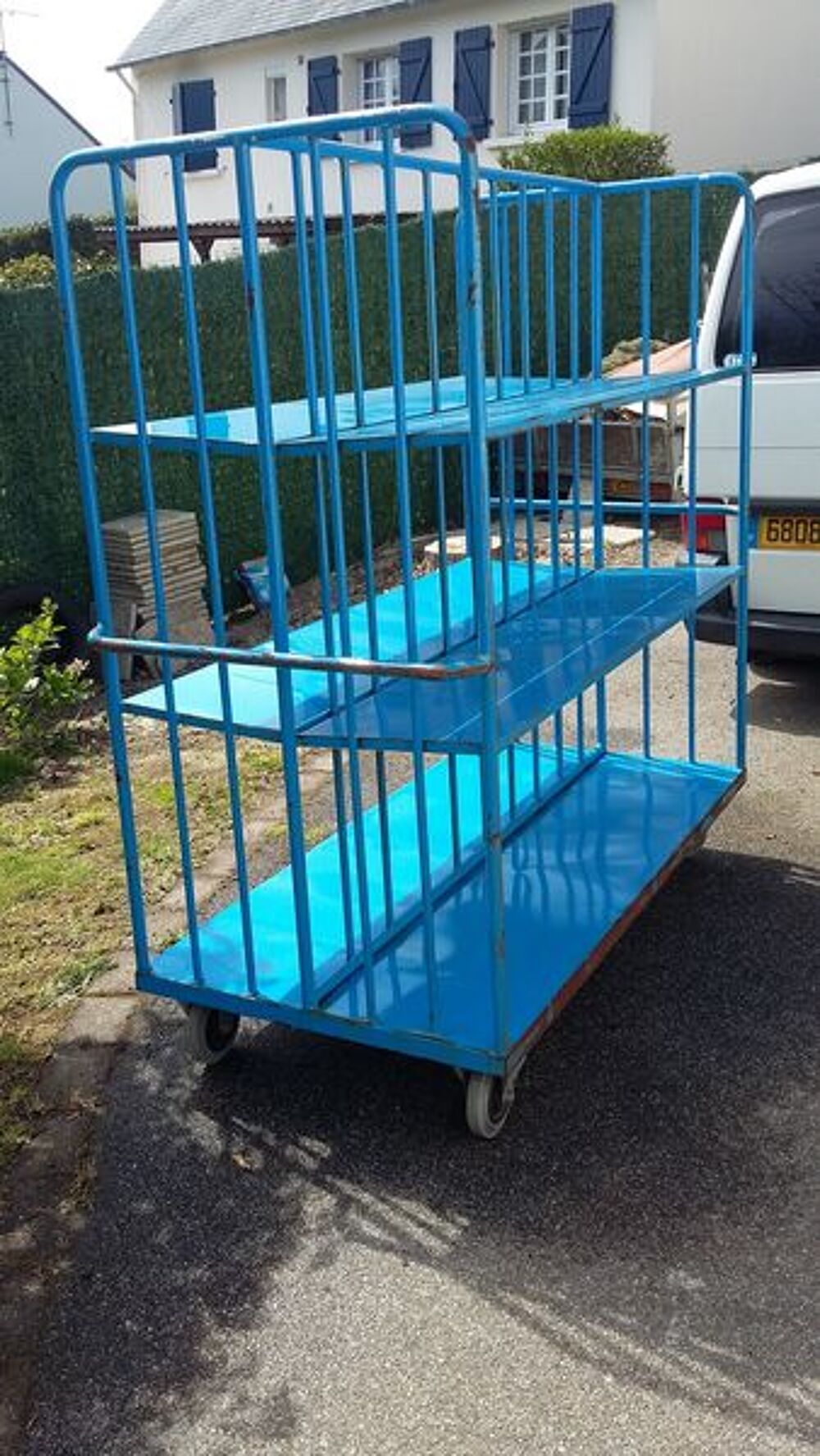 etagere industriel sur roues Meubles