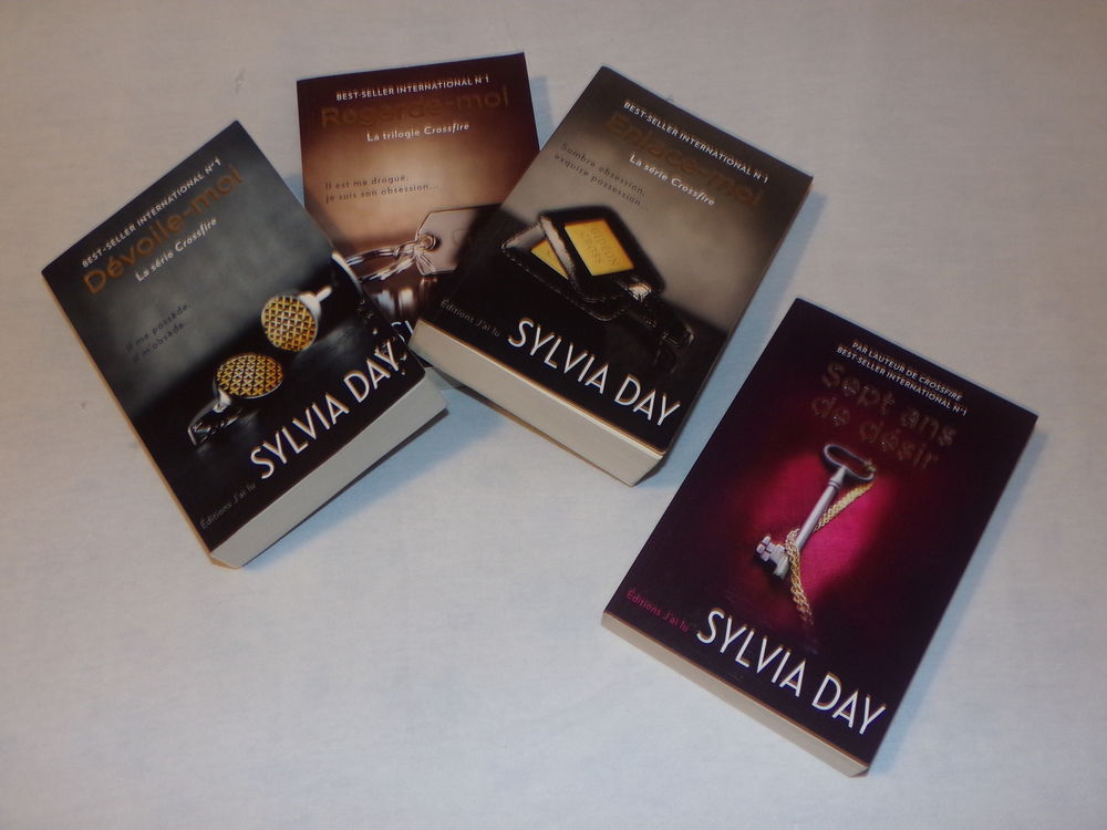 La s&eacute;rie Crossfire + Sept ans de D&eacute;sir (Sylvia Day) Livres et BD
