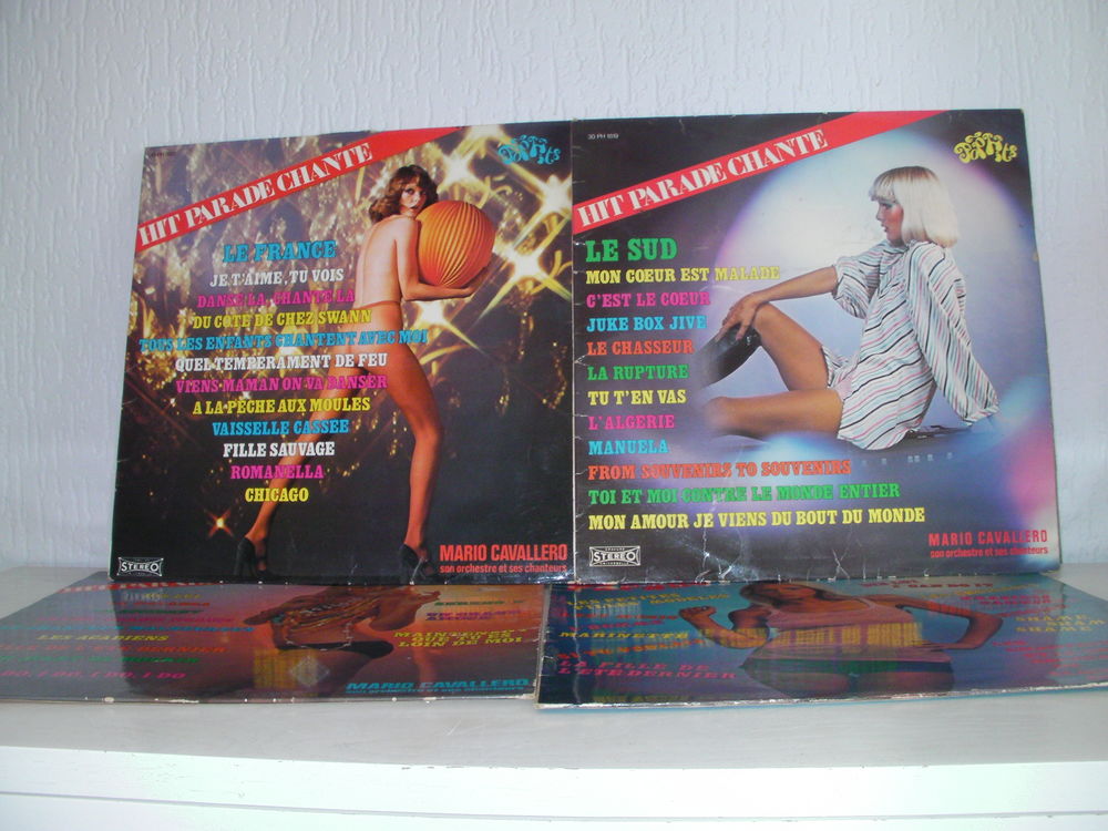 33 tours HIT PARADE CHANTES - Mario CAVALLERO CD et vinyles