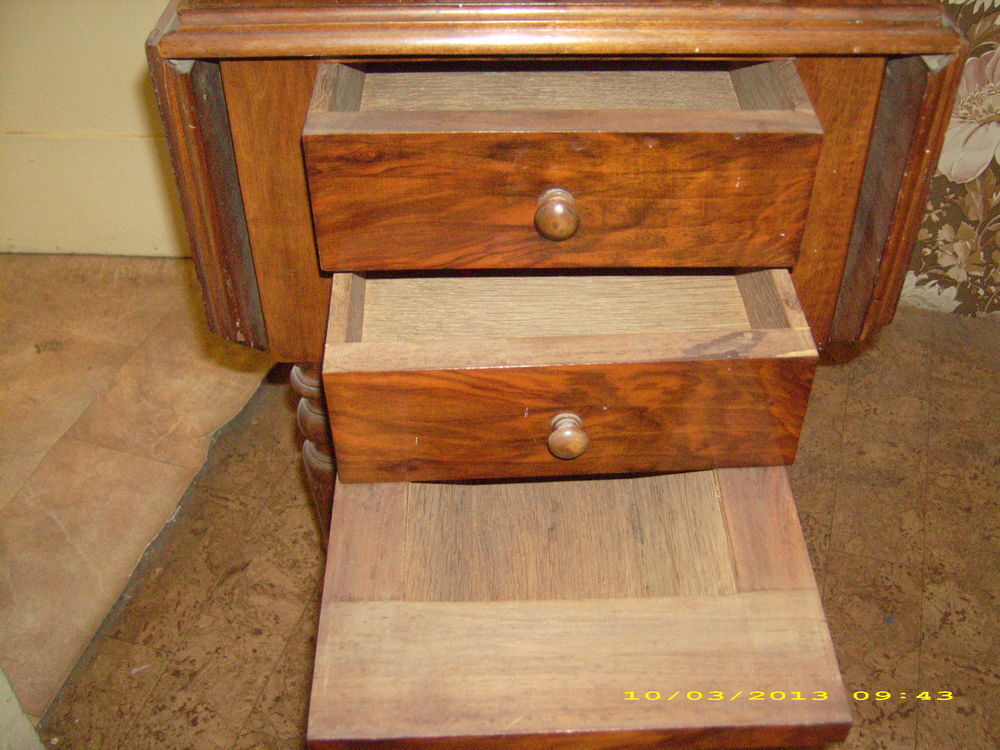  ANCIENNE TABLE DE NUIT CHEVET NAPOL&Eacute;ON SUPER &Eacute;TAT Meubles