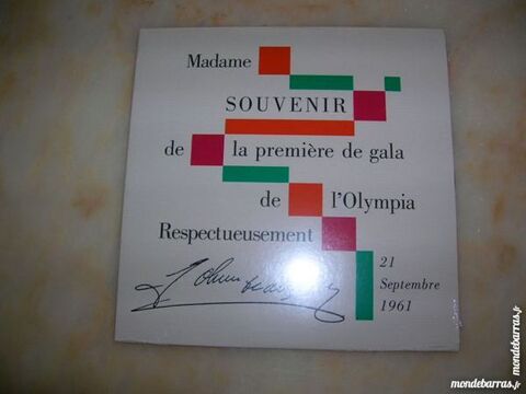 CD JOHNNY HALLYDAY Gala Olympia 21 Septembre 1961 13 Nantes (44)