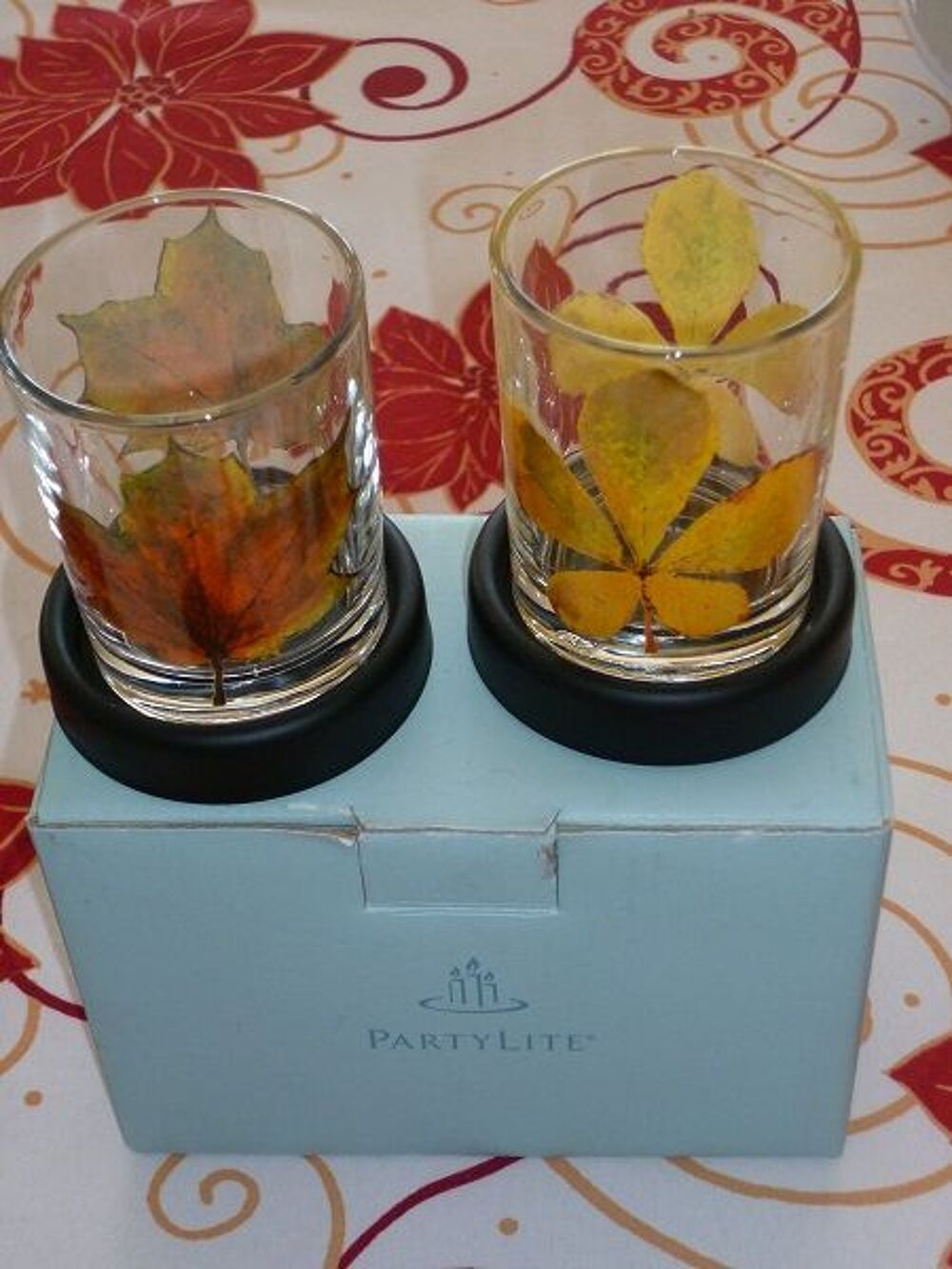 Duo partylite automne mode bougie maison d&eacute;co Décoration