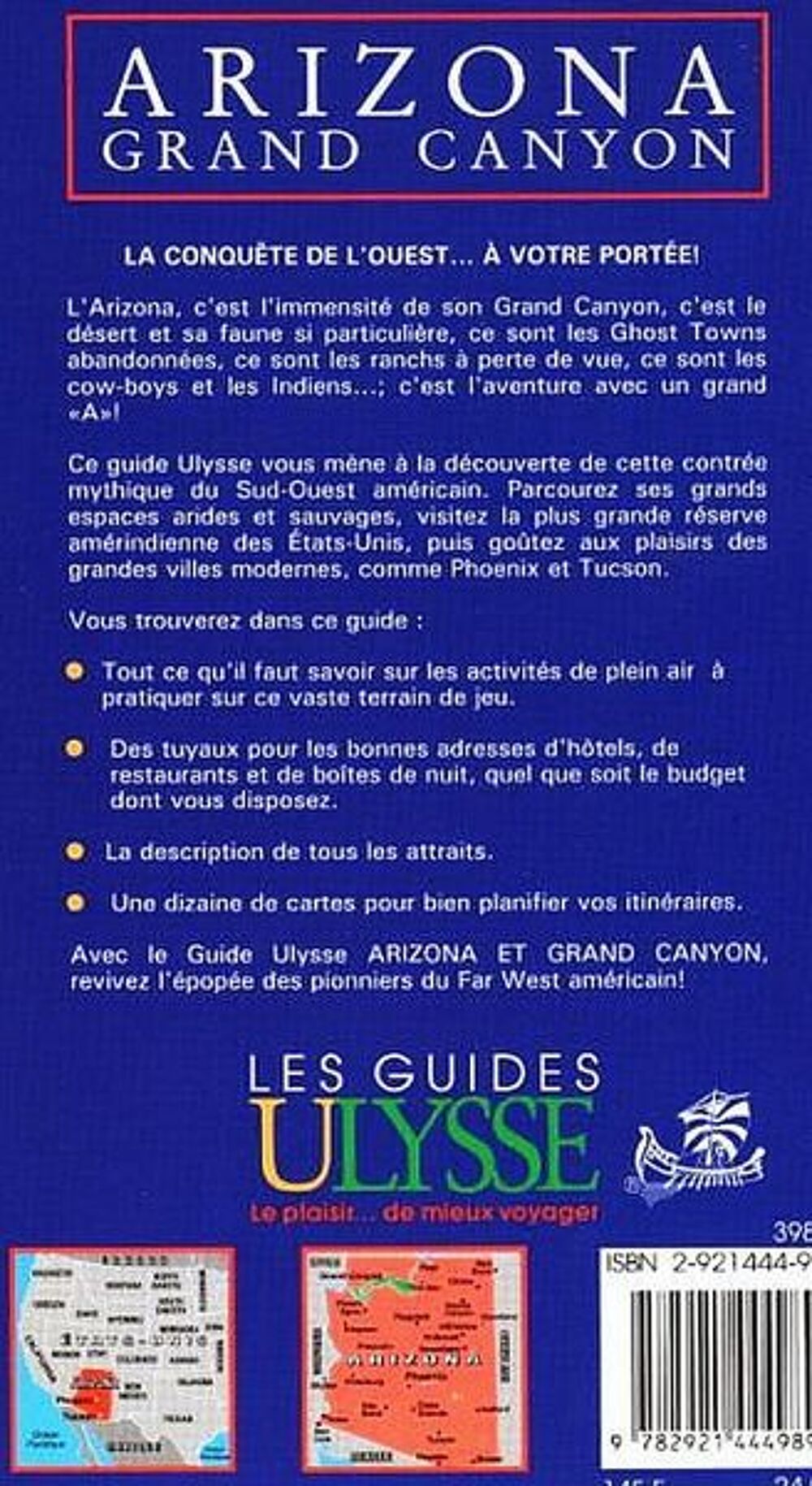 GRAND CANYON - guide - ARIZONA / prixportcompris Livres et BD