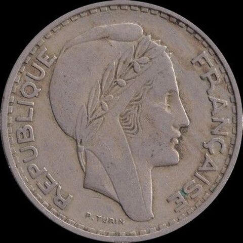 Algérie, 100 francs 1952 3 Couzeix (87)