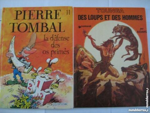 lot de 2 BD TOUNGA ET PIERRE TOMBAL édit. original 12 Brest (29)