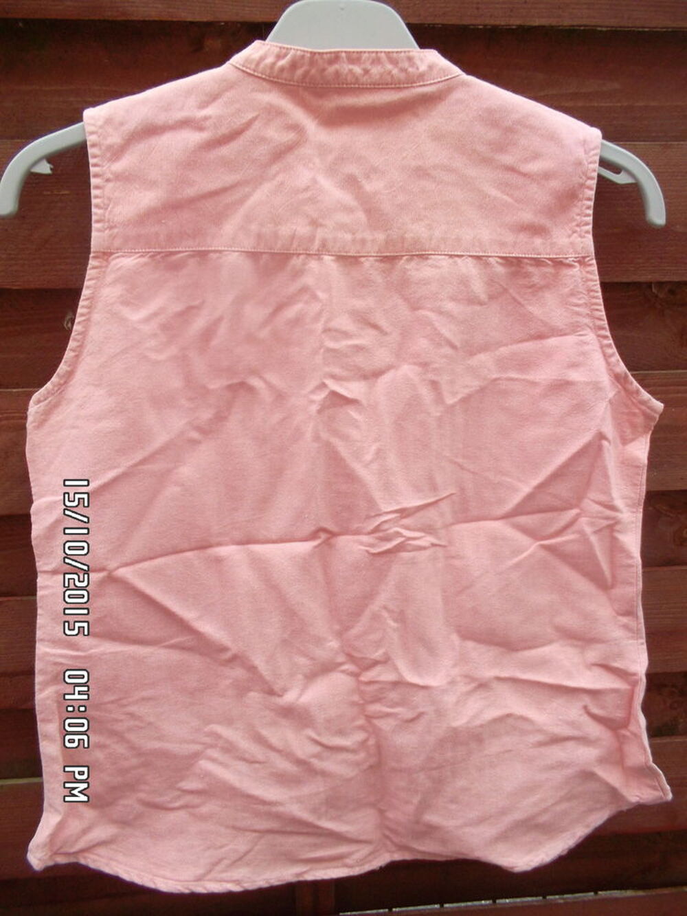 CHEMISIER DEBARDEUR SAUMON*JUSTE 2E*KIKI60230 Vêtements