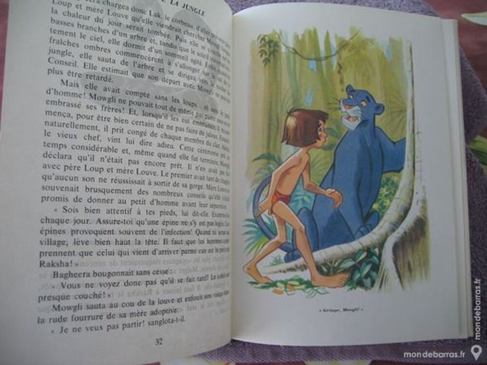 le livre de la jungle Livres et BD