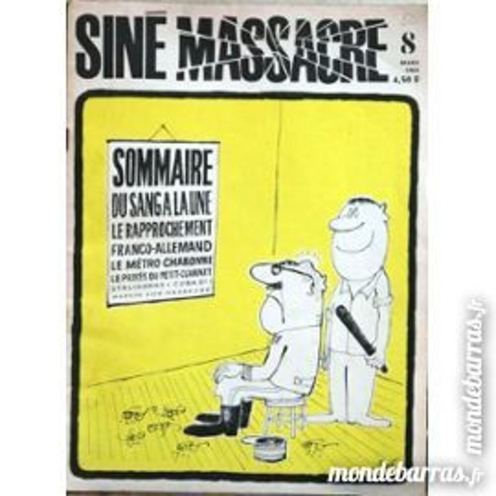 "rare sine massacre 2, 4, 7, 8 et 9 ""idem charlie h" Livres et BD