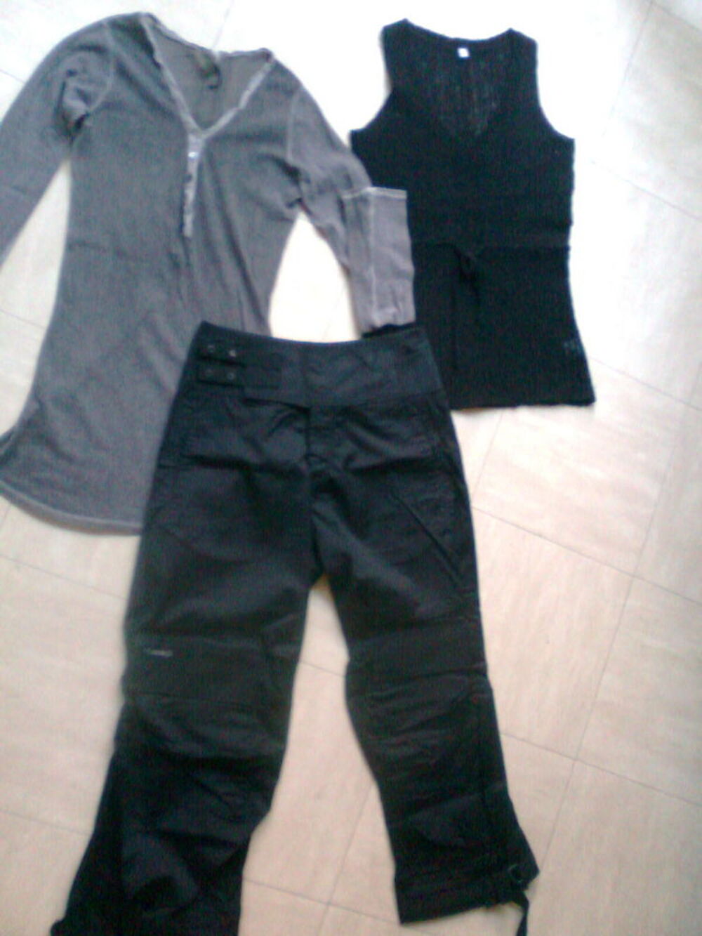 pantalon original, d&eacute;bardeur,t.shirt fin- 40- zoe Vêtements