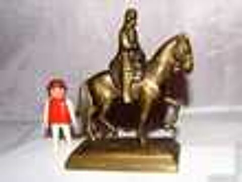 Statue bronze laiton napoleon bonaparte cheval Bourse des collections