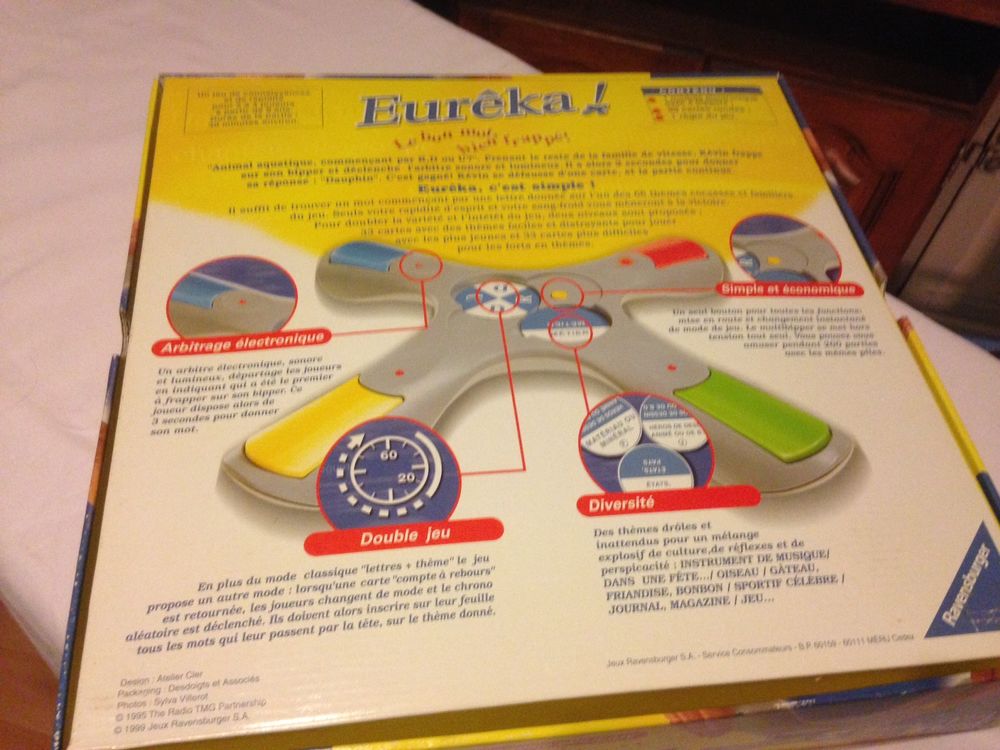 Jeu Eureka de Nathan Jeux / jouets