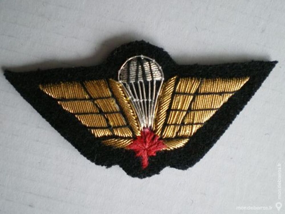 Militaria brevets paras Canadiens 