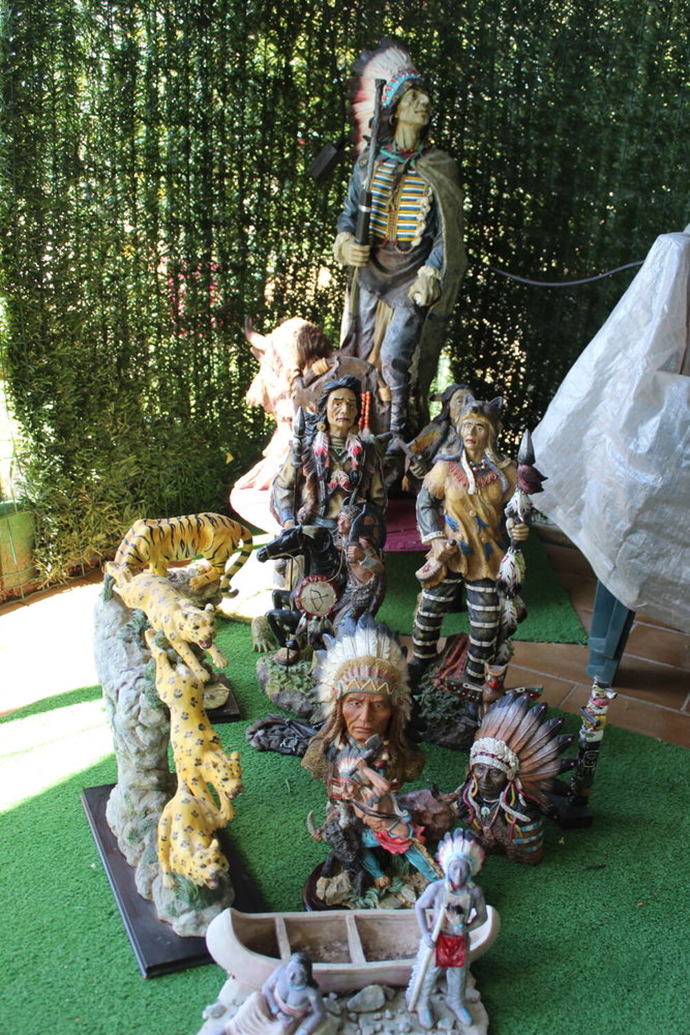 FIGURINES INDIENS 