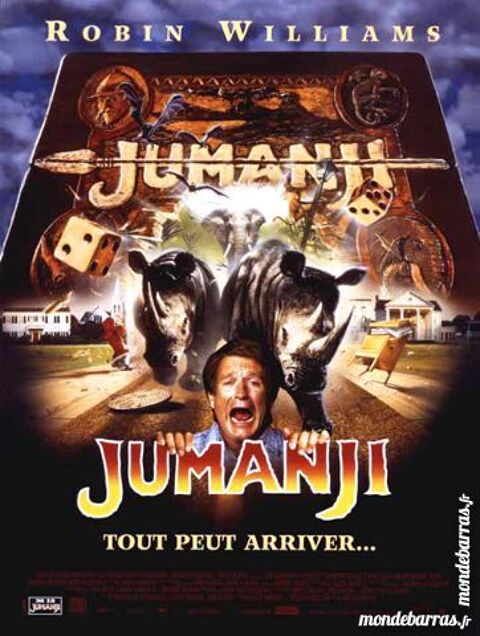 K7 Vhs: Jumanji (187) 6 Saint-Quentin (02)