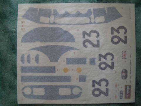 Ferrari 275LM #23 Le Mans 1965 decals 1/18 20 Toulouse (31)